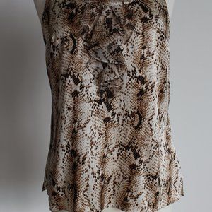 White House - Black Market Sleeveless Blouse Size 6